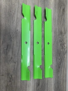 3 Stück Klingen passend für 52 Zoll Scag 482462 482878 48108 Ferris 21227S 481711 - Bild 1 von 2
