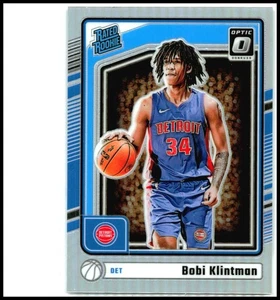 Donruss Optic Holo #289 2024-25 Bobi Klintman novato Detroit Pistons - Imagen 1 de 2