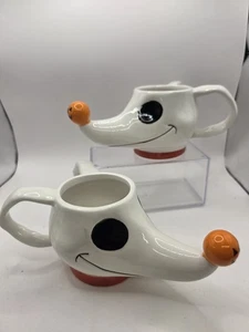 Nightmare Before Christmas Dog Zero Double Handled ceramic mugs Disney. - Picture 1 of 3