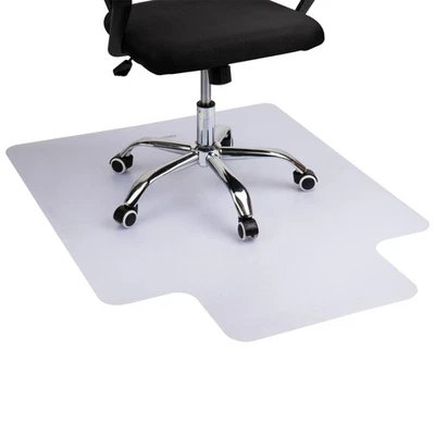 Mind Reader Office Chair Mat for Carpet, Under Desk Protector, Rolling