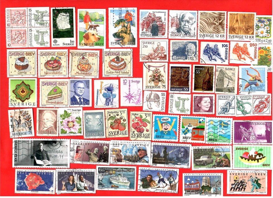 WORLDWIDE Stamps & Pictorials Mint & Used SWEDEN😊 - Image 1 of 4