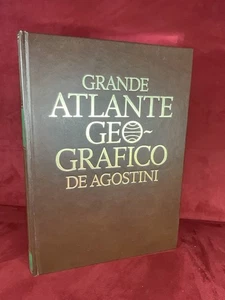GRANDE ATLANTE GEOGRAFICO DE AGOSTINI 1996 - EDIZIONE LUSSO GRANDE FORMATO - Foto 1 di 12