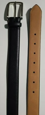 Nuevo cinturón negro Ryan Seacrest para hombre talla 38/95 imitación cuero (RS 2) Foto 1 de 2