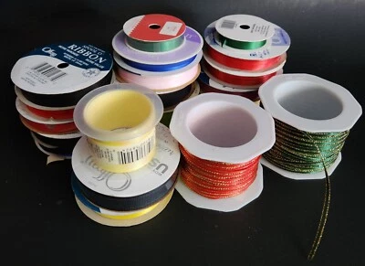 Vintage Ribbon Lot 100+ Yards - Image 1 of 4