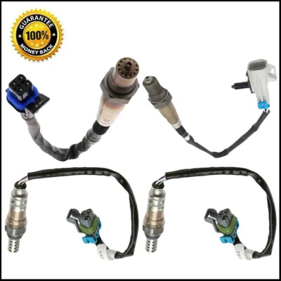 4 件氧气传感器向上+向下适用于 Auto Trans 2010 2011 雪佛兰科迈罗 V6 和凯迪拉克 — 第 1/4 张图片