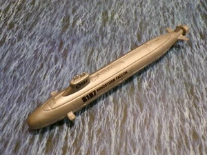 Naval Force NATO Falcon Class Attack Submarine - Kunststoff Spielzeugschiff grau - gebraucht - Bild 1 von 5