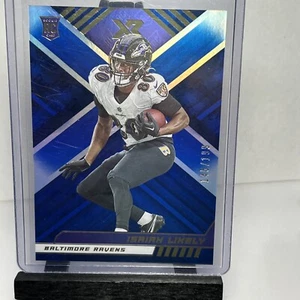 2022 XR Football Isaiah Likely Blue Rookie Card #’f 145/199 - Picture 1 of 2