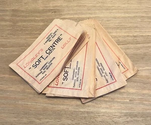29 Unique Vintage Longley's Lolly Bags - Soft Centre - Picture 1 of 3