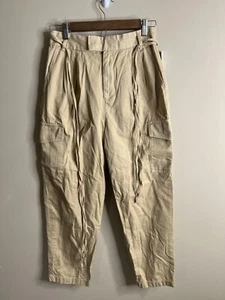 NWT Gap Khaki Straight Leg Cargo Utility Pants  - Picture 1 of 12