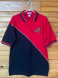 RARE Vintage 90s Ski-Doo Factory Racing Team Polo Shirt - Red/Black - Size XL - Bild 1 von 6