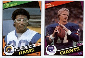 1984 Topps Football  251- 396  /  YOU PICK THE CARD