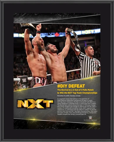 DIY WWE 10.5" x 13" NXT TakeOver: Toronto Sublimated Plaque Cover
