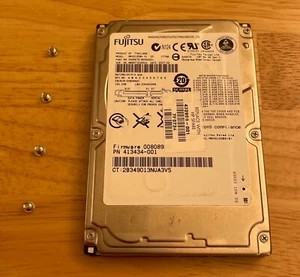 FUJITSU MHV2120BH 120GB Internal SATA Laptop Hard Drive CA06672-B25600C1 HDD 2.5 - Picture 1 of 4