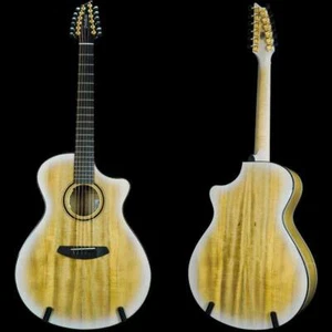 Breedlove Oregon Series Concerto White Sand 12 String CE Acoustic Guitar - Picture 1 of 11