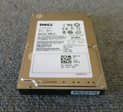 Dell ST9146803SS PH7CR Savvio 10K.3 146GB 10000RPM SAS 16MB 2.5" Internal HDD - Image 1 of 4