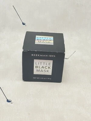 Máscara facial Beekman 1802 Little Black 2,5 oz nueva en caja  Foto 1 de 3