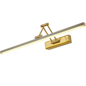 Acrylic LED Wall Sconces Light Retractable Mirror Front Lamp Fixture Bathroom - Picture 1 of 14