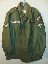 Nice Named U.S.Army M51 Field Jacket W/Insignia, Small Long, M-1951, 7th Army