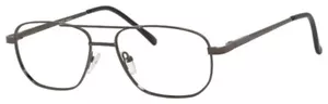JUBILEE J5928 MEN'S METAL EYEGLASSES 55-16-145 GUNMETAL WITH SOFT CASE - Picture 1 of 1