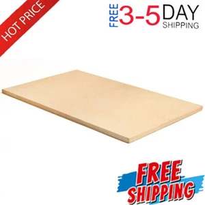 Rectangular Baking Pizza Stone Oven Grills Shock Resistant Bakeware Kitchen New - Picture 1 of 8