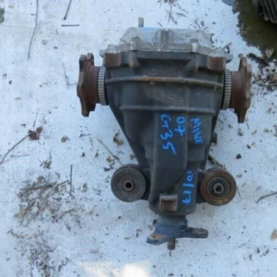 2007-2008 Infiniti G35 G37 Rear Axle Differential Carrier OEM 3.692 Ratio AT RWD - Image 1 of 2