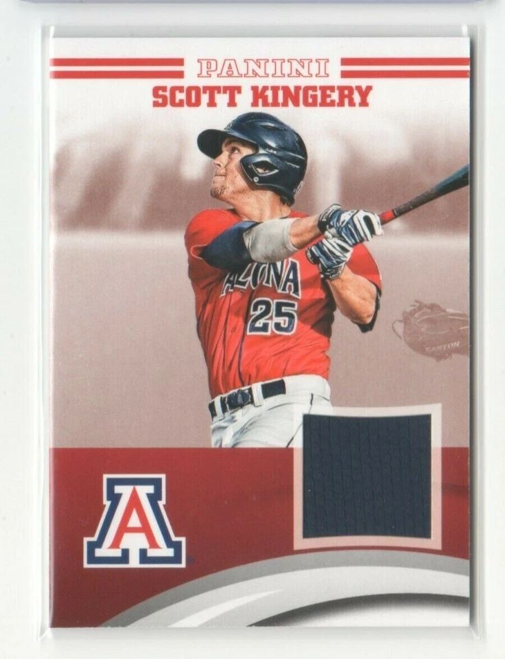 2016 Panini Collegiate Arizona Jersey Scott Kingery - Flat S/H - Image 1 of 1