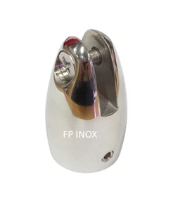 Embout Tube Bimini de Capote Chape Tube de Diamètre 25mm inox A4 - 316 Bateau - Imagen 1 de 8