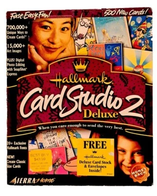 Hallmark Holiday PC Card Studio w/CD - Create & Customize own Cards & More - Image 1 of 4