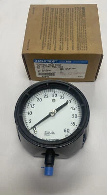 ASHCROFT,451279AS02L60#,DURAGAUGE SOLID FRONT CASE NOS - Image 1 of 2