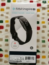 Fitbit Inspire HR Activity Tracker - BlackLarge band.Never used