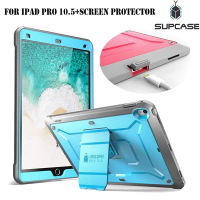 For iPad Air 3 2019 & iPad Pro 10.5'' 2017, Genuine SUPCASE Case w/ Screen Cover - Image 1 of 4