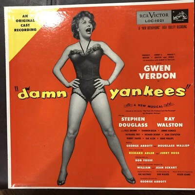 DAMN YANKEES GWEN VERDON CHEESECAKE RCA LOC-1021 RARE VINYL LP RECORD VTG ORIGIN - Image 1 of 4