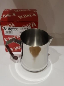 Motta Tulip Milk Jug - Silver Stainless Steel 75CL Art 4075 - Picture 1 of 2