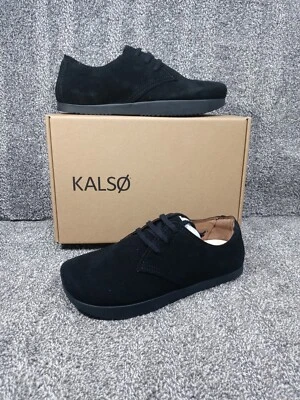 NEW Kalso Earth Shoes 11 Faroe Lokah Black  Negative Heel Sneakers Vintage Style - Image 1 of 4