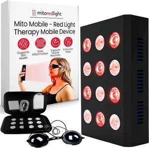 Mito Luz Roja - Panel de Luz Roja Mito Mobile - Terapia de Luz Roja para Rostro y - Imagen 1 de 7