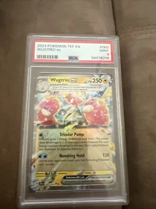 Wugtrio Ex Temporal Forces 060/162 Double Rare PSA 9 Pokémon TCG 2024 - Picture 1 of 2