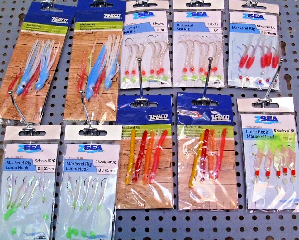 10 top Universal- und Makrelenvorfächer Zebco Makrelenpaternoster Meeressysteme - Bild 1 von 1