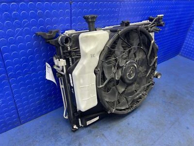 2015 2016 HYUNDAI GENESIS 5.0L RWD RADIATOR CONDENSER COOLING FAN ASSEMBLY SET - Image 1 of 4