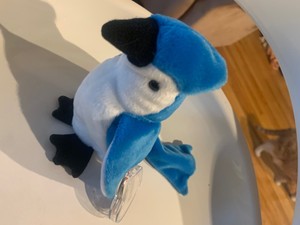 blue bird beanie baby