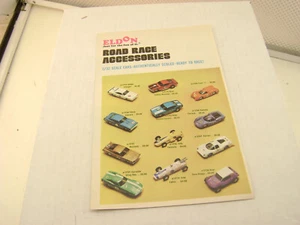 1969 ELDON 1:32 & HO SLOT CAR ROAD RACE ACCESSORIES ORDER BLANK PAPER NEW - Picture 1 of 3