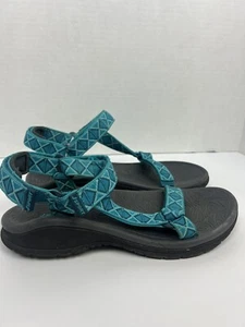 Size 9 JSport by Jambu Women's Turquoise Navajo-Water Ready Flat Sandal - Picture 1 of 7