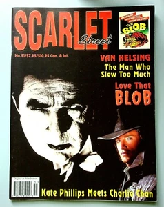 Scarlet Street magazine #51 ~ 2004 ~ Bela Lugosi - THE BLOB - Van Helsing VF+ - Picture 1 of 2