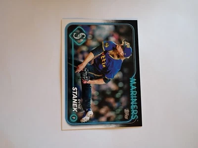 2024 Topps Update Series - Ryne Stanek #US121 Rainbow Foil - Image 1 of 2