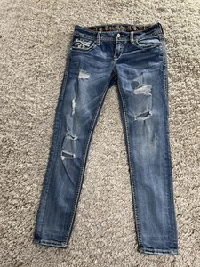 Rock Revival Abrienda Skinny Gr. 27 Distressed - Bild 1 von 9