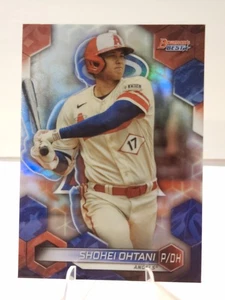 2023 Bowman's Best Shohei Ohtani #62 rifrattore Angels Dodgers  - Foto 1 di 2