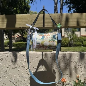 Y2K Coach Monogramed Butterfly Convertible Shoulder Bag - Picture 1 of 8