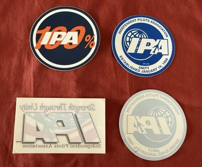 Pegatina/calcomanía IPA Independent Pilot Union UPS UNITED PACK SERVICE Airlines Foto 1 de 4