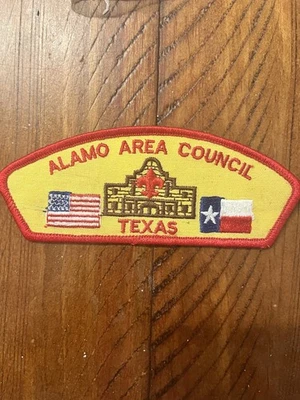 Alamo Area Council Texas CSP Shoulder Patch – Boy Scouts of America BSA uniform - Image 1 of 2