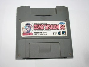 Derby Stallion 96 Super Famicom SFC Japan import US Seller - Picture 1 of 2
