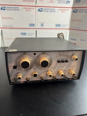 Wavetek Modelo 186 5 MHz Phaselock Encendido No Probado Foto 1 de 4